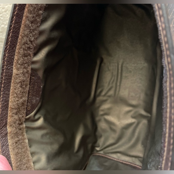 Gucci Sherry Line GG PVC Canvas Leather Clutch Bag Authentic - Picture 6 of 11